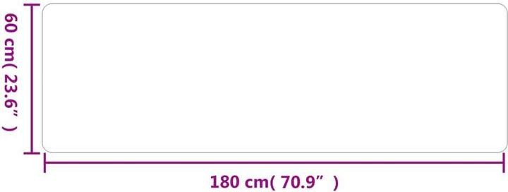 Produktbild vidaXL Teppichläufer (180 x 60 cm)
