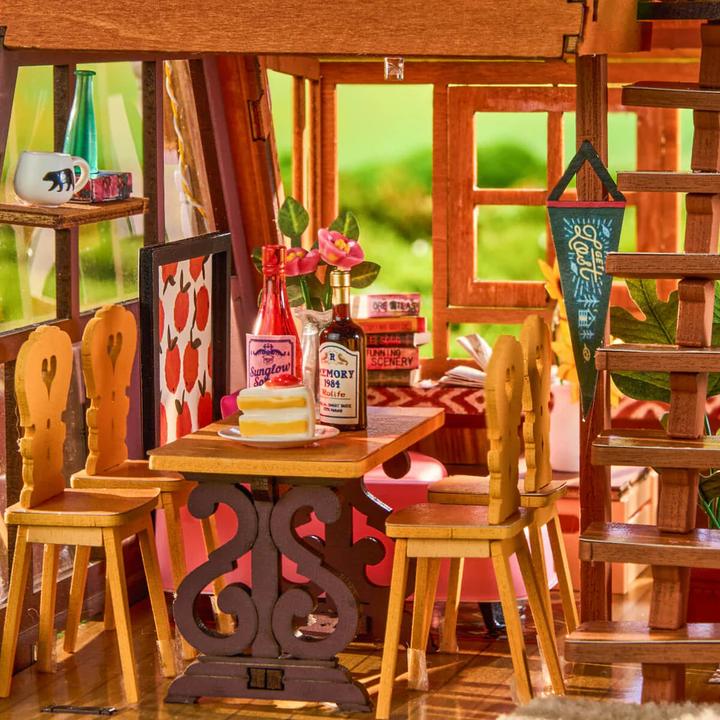 Image du produit Robotime Modellbausatz 'A-Frame Cabin'