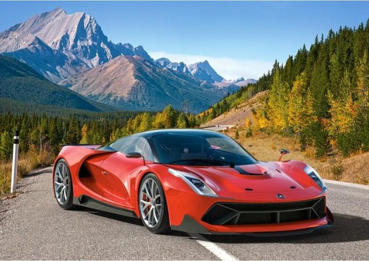 Actual product image Castorland Mountain Ride, Puzzle 500 pieces (500 pieces)