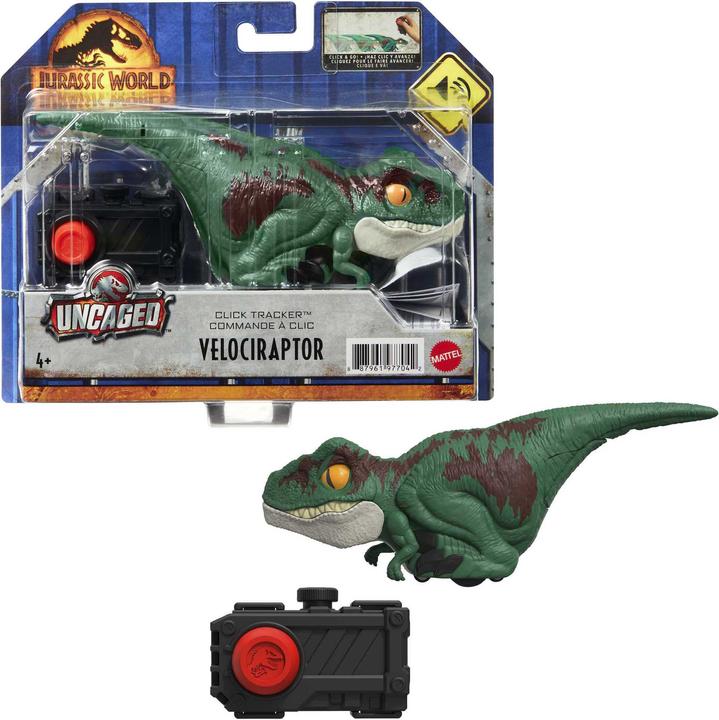 Image du produit Jurassic World Uncaged Click Tracker Velociraptor