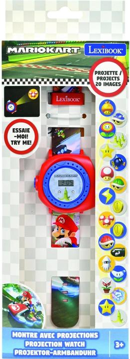 Produktbild Lexibook Digital Projektionsuhr im Mario Kart Design mit 20 Bildern zum Projizieren (Deutsch, Niederländisch)