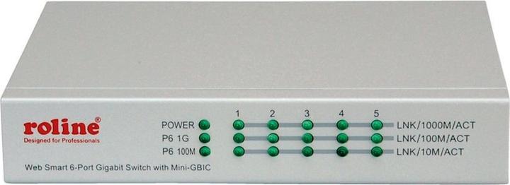 Produktbild Roline Gigabit Switch (6 Ports)
