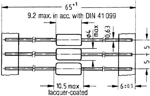 Produktbild Velleman Hf-Drossel 1µh