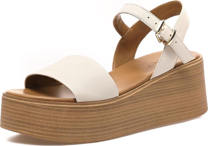 Image du produit Inuovo Cette sandale compensée confortable et tendance vous procurera un réel plaisir. En particulier, la (42)