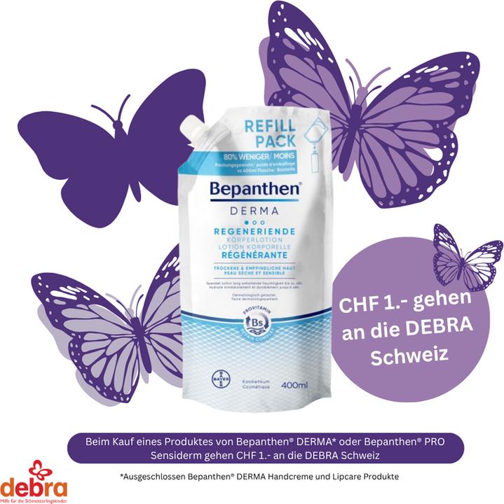 Produktbild Bepanthen Derma Regenerierende Körperlotion - Nachfüllbeutel (Körperlotion, 400 ml)