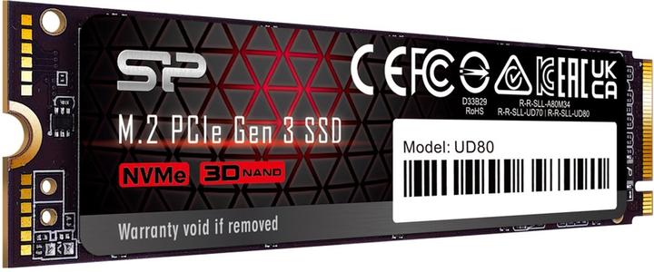 Actual product image Silicon Power UD80 (250 GB, M.2 2280)