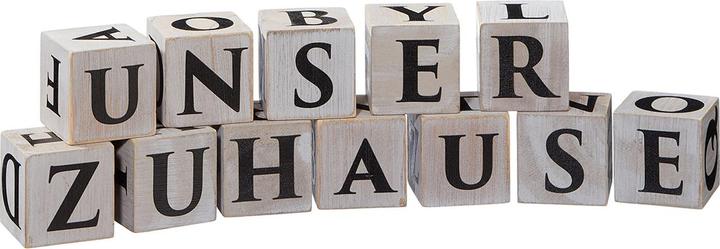 Casativo Buchstabenwürfel