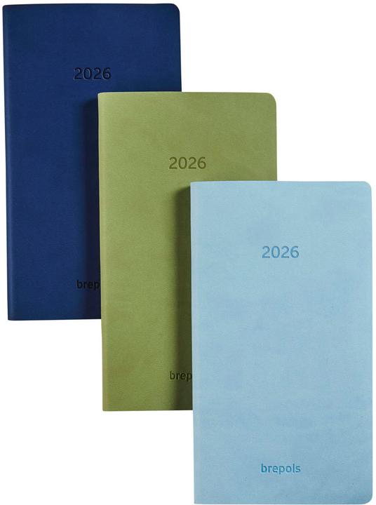 Image du produit Brepols Interplan Colora 1W/2S ass. 7363600 9x16cm nl/f/gb/d/es/it, 2020 (A6, Allemand, Anglais, Français, Néerlandais, Italien)