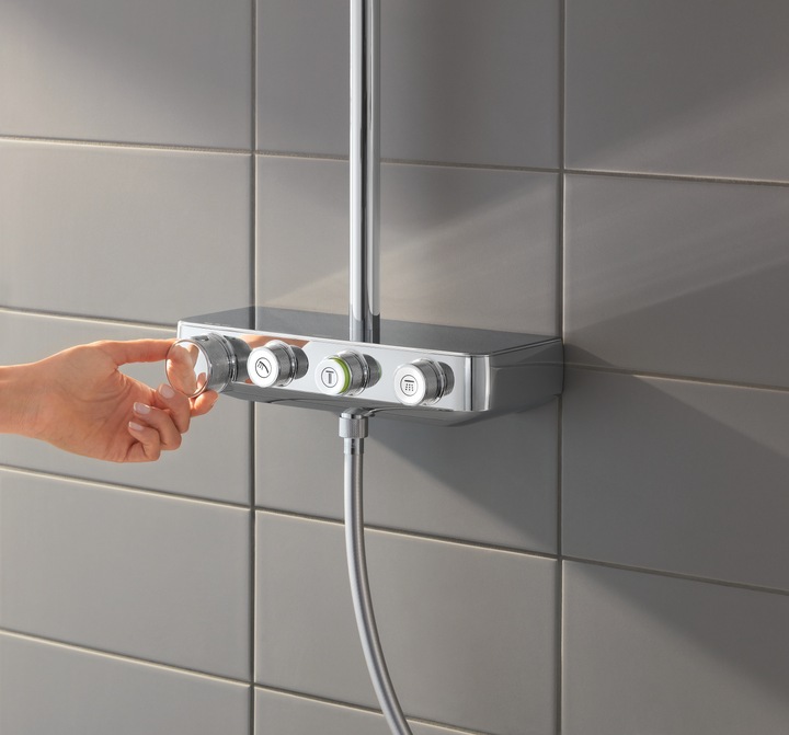Actual product image Grohe Euphoria SmartControl System 310 Duo Shower System