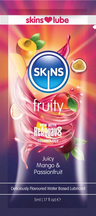 Produktbild Skins Mango & Passionsfrucht Gleitmittel auf Wasserbasis - 5ml Folie