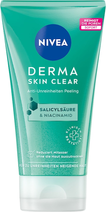 Actual product image NIVEA DUPLIKAT Derma Skin Clear anti-impurity peeling (Exfoliation, 150 ml)