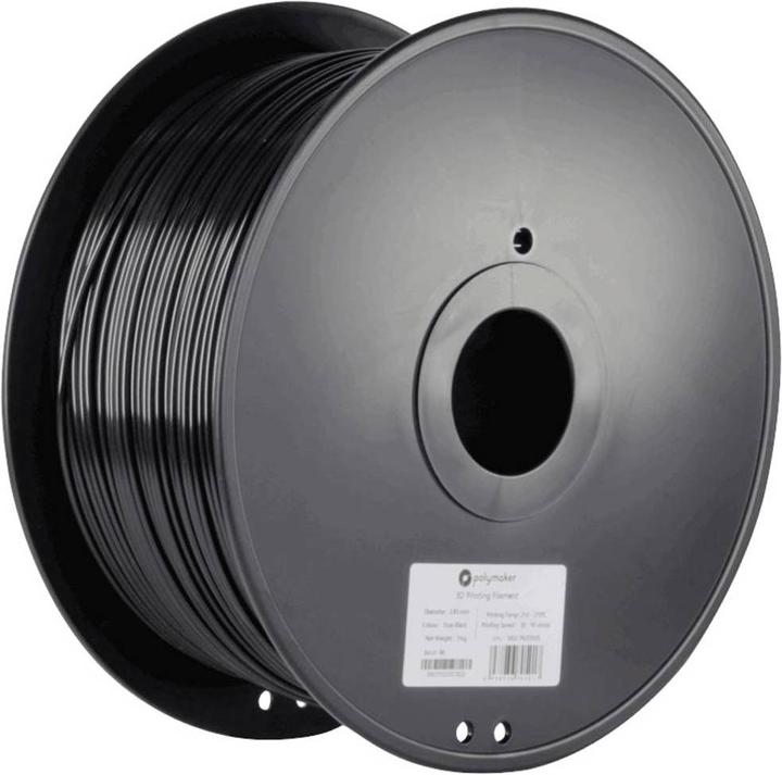 Polymaker PolyMax Tough PC Black 1.75 mm 3,000 g (Carbon, 1.75 mm, 3000 g, Black)