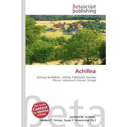 Thumbnail - Achillea, Fachbücher von Miriam T. Timpledon, Susan F. Marseken, Lambert M. Surhone