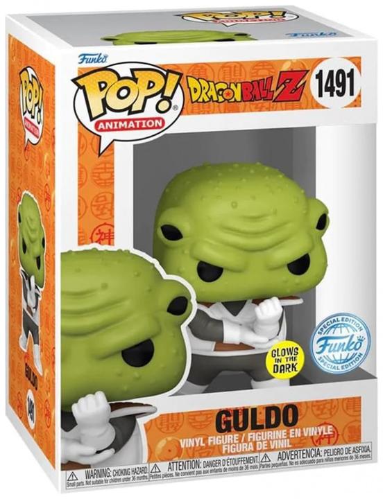 Produktbild Funko POP! Dragon Ball Z Guldo Exclusive Phosphorescente