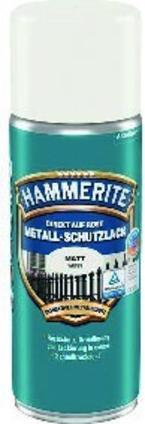 Immagine prodotto Hammerite Lacca protettiva in metallo bianco opaco (400 ml, Bianco (opaco))