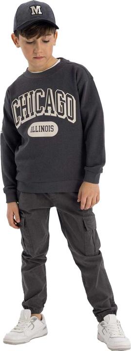 Produktbild Minoti Sweatshirt Jungen Rundhalsausschnitt (134)