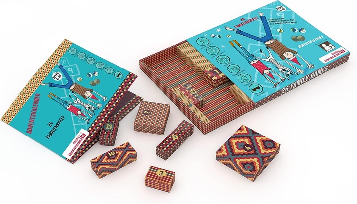 Actual product image Sohar's adventskalender 20 Family games