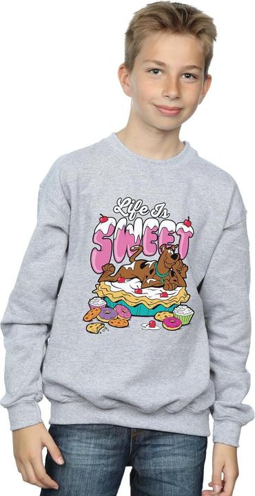 Actual product image Scooby Doo Boys Life Is Sweet Sweatshirt (140, 146)