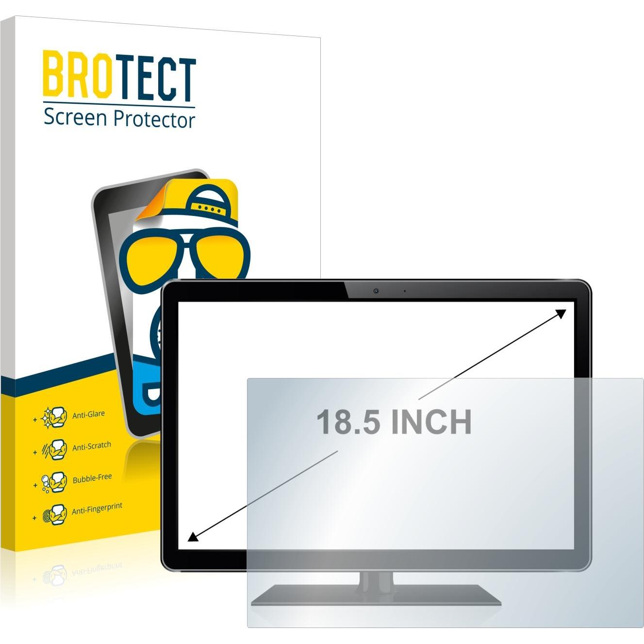 BROTECT Entspiegelungs-Schutzfolie Displayschutz Matt (18.50", 16 : 9), Monitor Schutzfolie