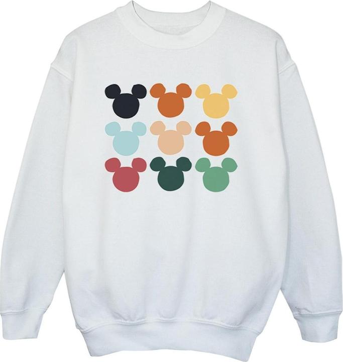 Produktbild Disney Mickey Mouse Heads Square Sweatshirt Jungen (116)
