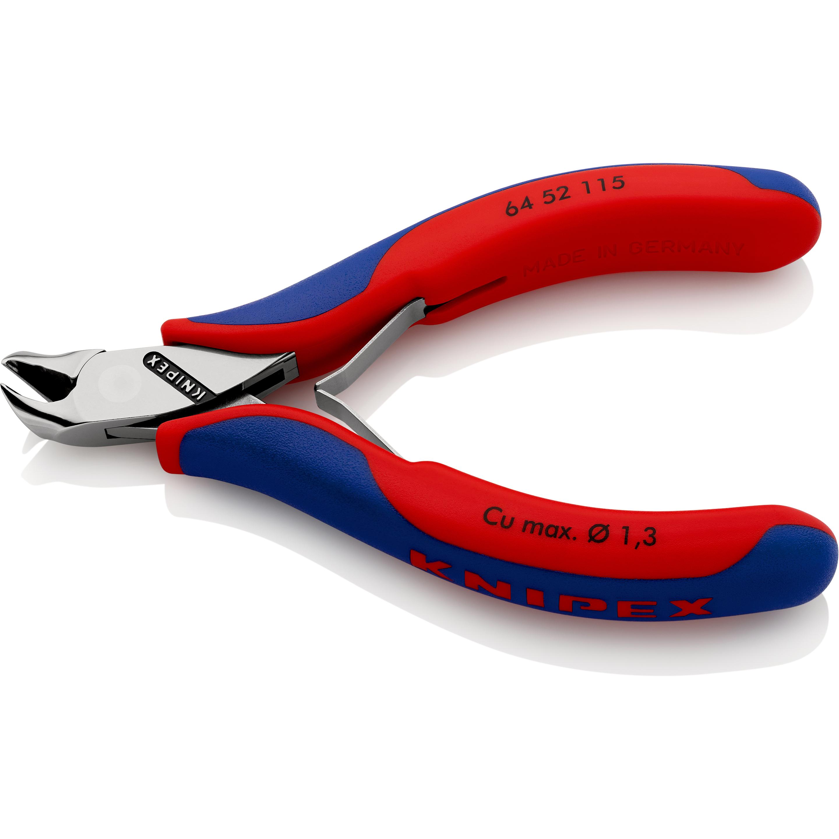 Thumbnail - Knipex, Bolzenschneider + Seitenschneider, Elektronik-Vornschneider (115 mm)