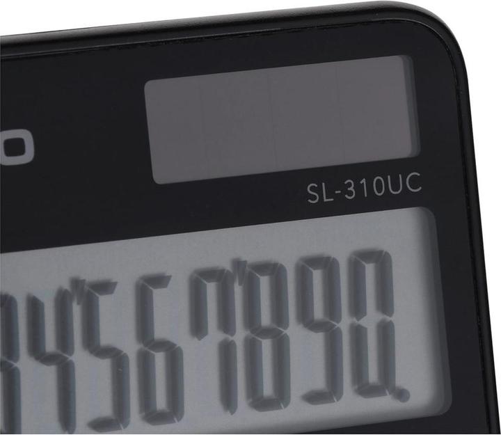 Produktbild Casio SL-310UC-BK (Solarzellen, Batterien)