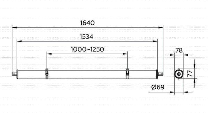 Immagine prodotto Philips Apparecchio LED a prova di umidità (7000 lm)