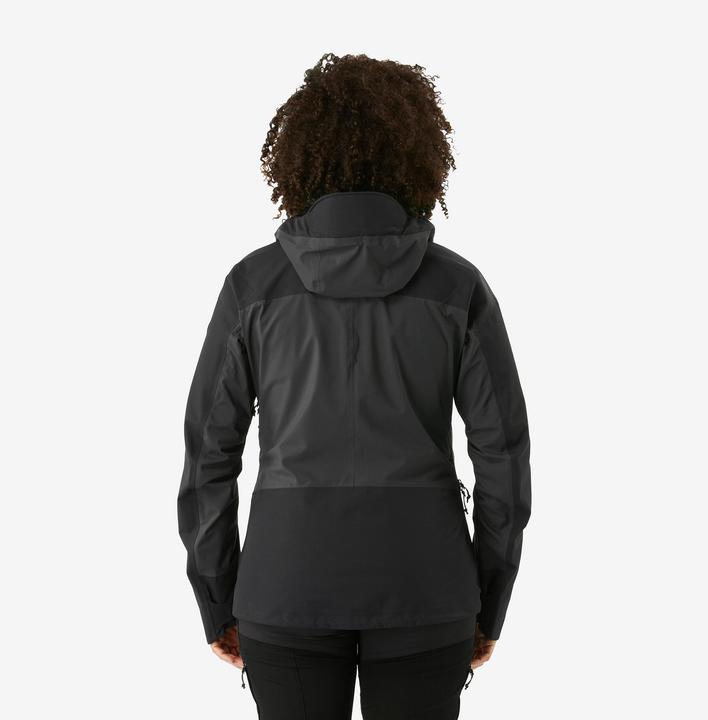 Produktbild Forclaz Regenjacke Damen wasserdicht 20.000 mm Wassersäule Trekking - MT900 schwarz (M)