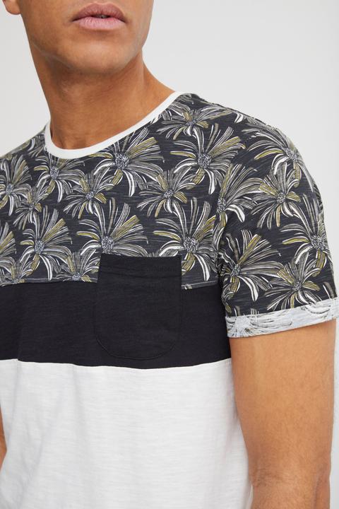 Immagine prodotto Solid Florian T-Shirt Con Disegno Maglietta A Manica Corta Da Uomo Con Girocollo In Cotone 100% (M)
