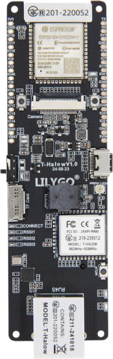 Actual product image Lilygo T-Halow WiFi HaLow Entwicklungsboard 859-894MHz