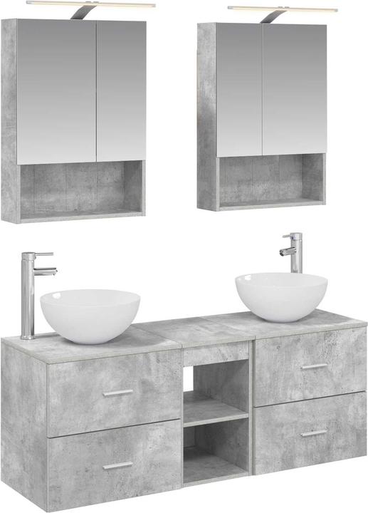 Produktbild vidaXL Badezimmerspiegel-Set (14.50 x 70 cm)