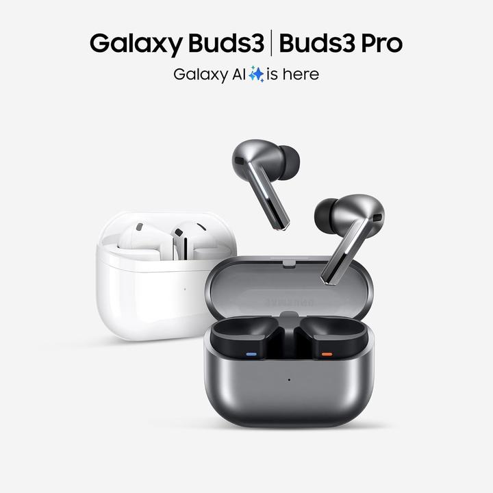 Produktbild Samsung Galaxy Buds3 Pro (Aktive Geräuschunterdrückung, 6 h, Kabellos)