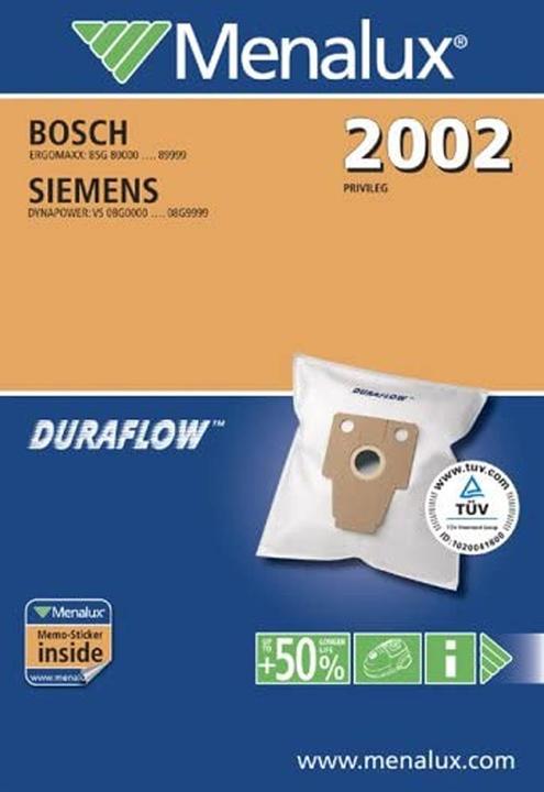 Image du produit Menalux 9001961433 Sac à poussière, plastique (4x)
