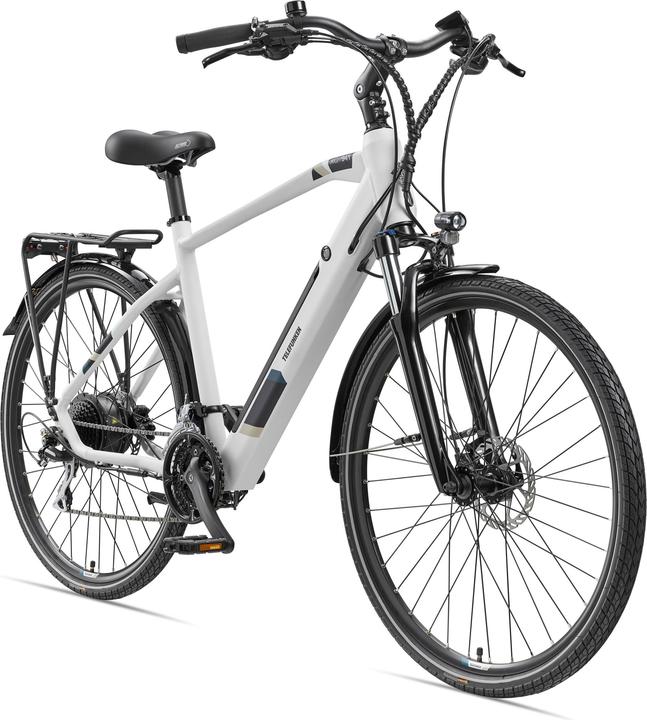 Actual product image Telefunken Trekking E-Bike Expedition XC941, Wheel size 28 ", Warranty 24 month(s), Light Grey (50 cm)