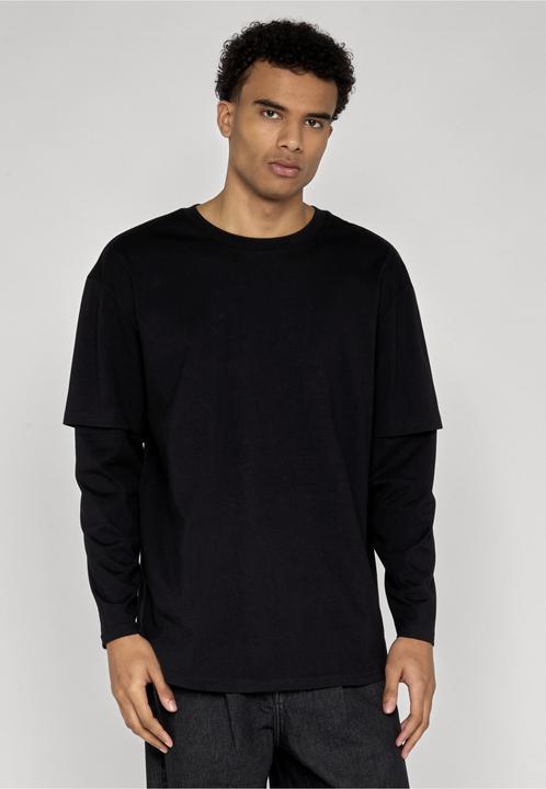 Produktbild Urban Classics Oversized Shaped Double Layer LS Tee (M)