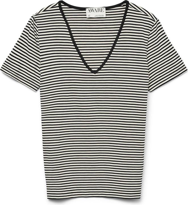 Aware Vmpepper Ss V-Neck T-Shirt Vma Noos
