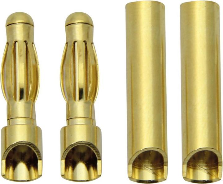 Image du produit Jamara Contact en or 4mm 2 paires