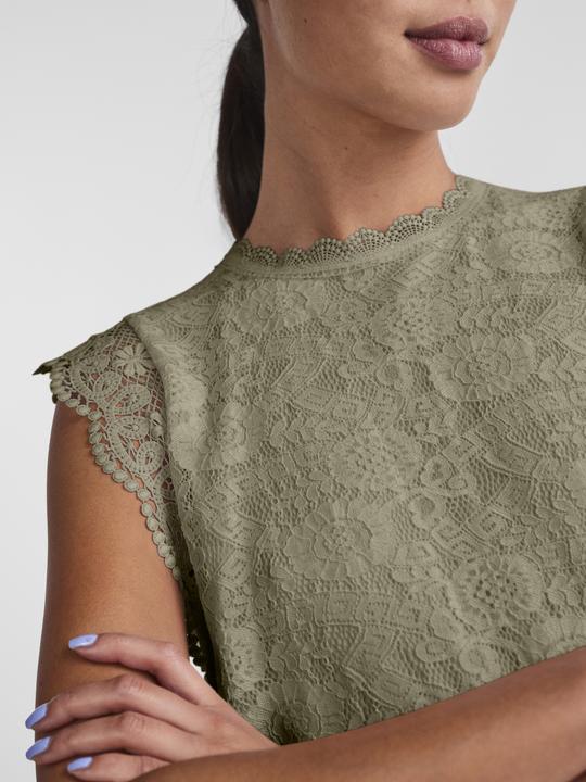 Actual product image Pieces Pcolline Sl Lace Top Noos (XS)