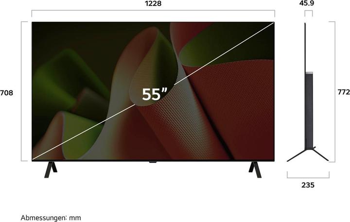 Produktbild LG OLED55B49LA (55", B4, OLED, 4K, 2023)