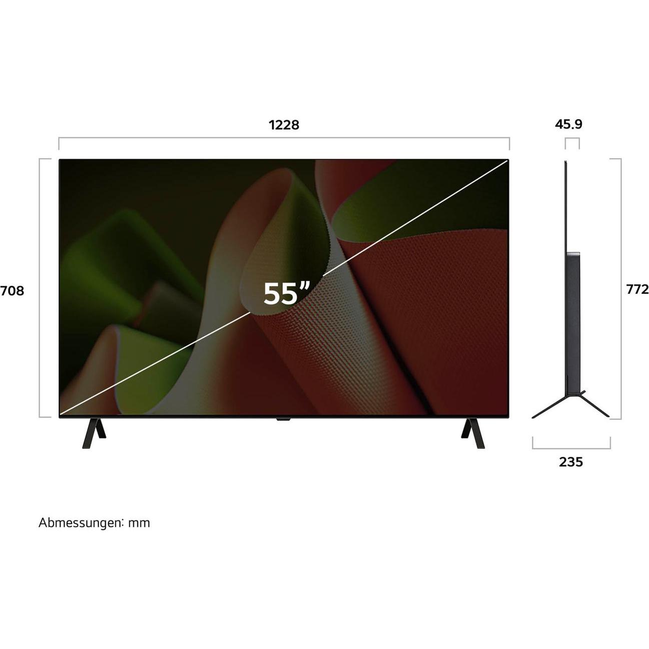 LG OLED55B49LA (55", B4, OLED, 4K, 2024), TV, Grau