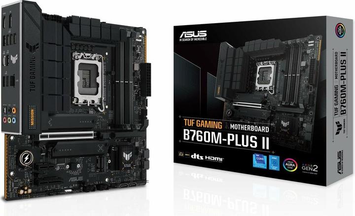 Image du produit ASUS TUF GAMING B760M-PLUS II (LGA 1700, Intel B760, mATX)