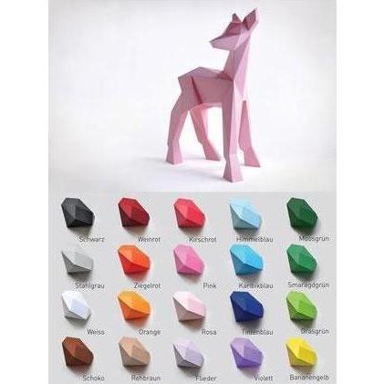 Liebesreh REHKITZ WEINROT - Bastelset Rehkitz weinrot (REHKITZ_WEINROT)