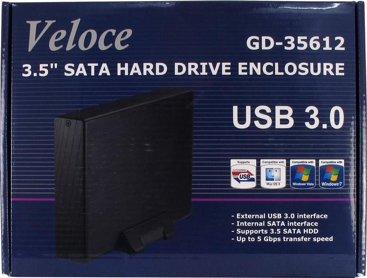 Productafbeelding Intertech Inter-Tech Veloce GD-35612 (3.5")