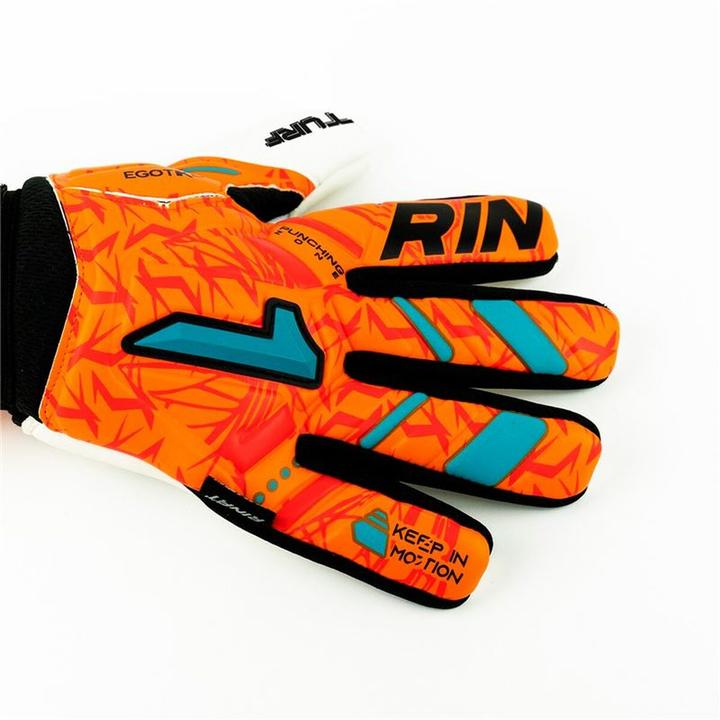 Actual product image Rinat Torwarthandschuhe Egotiko Vengador Turf Orange Erwachsene