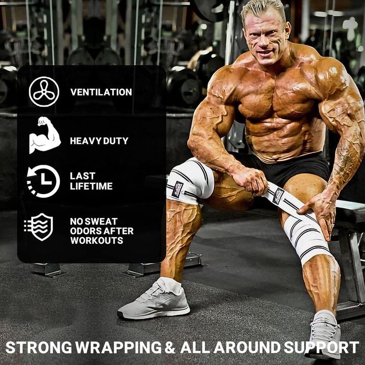 Produktbild Schiek Knee Wraps Model 1178 WHITE (One Size)