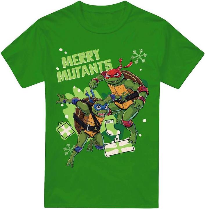 Produktbild Teenage Mutant NT Merry Mutants TShirt weihnachtliches Design (M)