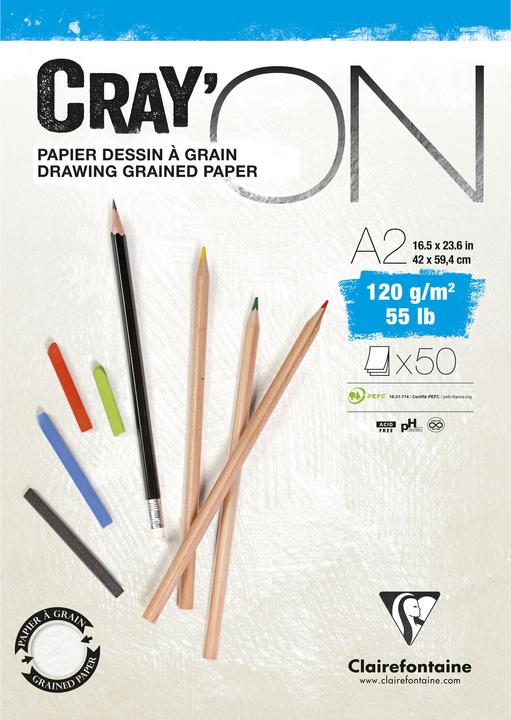 Produktbild Clairefontaine Trockene Techniken (A2)