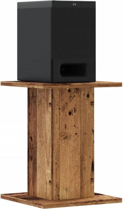 Actual product image vidaXL Speaker stand 2 pcs. -Optics 30 x 30 x 40 cm (1 pcs., Stand, Not movable)