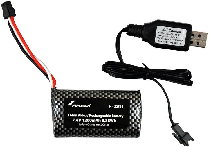 Actual product image Amewi Crawler excavator ACV730 V3 (RTR Ready-to-Run)