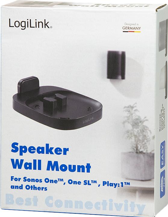Actual product image LogiLink Loudspeaker wall bracket for SONOS and general loudspeakers (1 pcs., Wall installation)